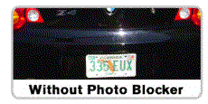 plate photo camera  spray blocker